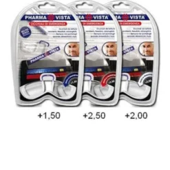 Pharmavista Occhiali Emergenza Comfort D+2,00 Blue