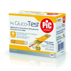 Pic Gluco-Test Strisce Reattive PIC 50 Pezzi