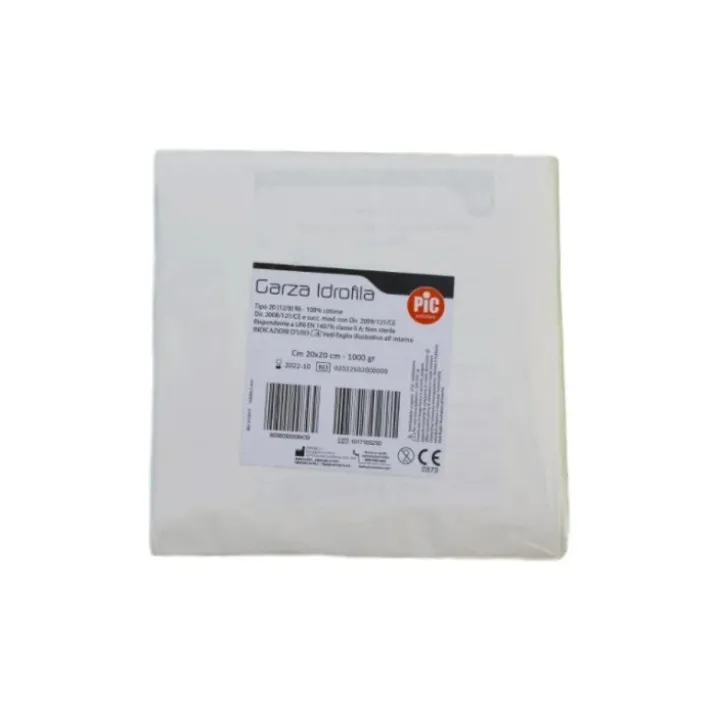 Pikdare SpA Garza Idrofila Tagliata Non Sterile 20x20cm