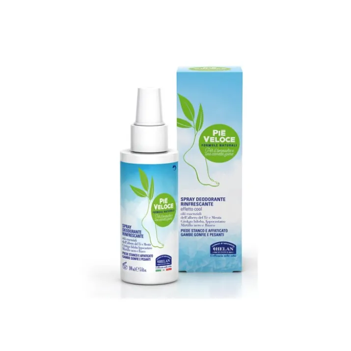 Piè Veloce Spray Deodorante Rinfrescante Helan 100ml