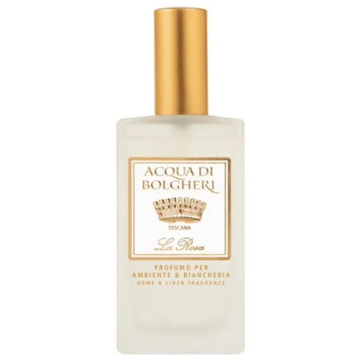 Profuma Ambiente e Biancheria La Rosa Acqua di Bolgheri 100ml