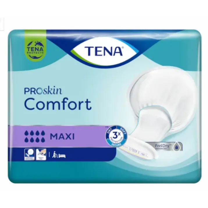 Proskin Comfort Maxi Sagomato Tena 34 Pezzi