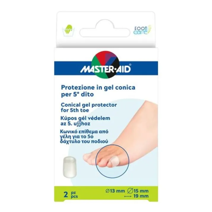 Protezione Gel Conica 5° Dito Master-Aid 2 Pezzi