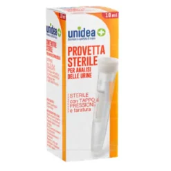 PROVETTA STERILE ANALISI URINE unidea 10ml