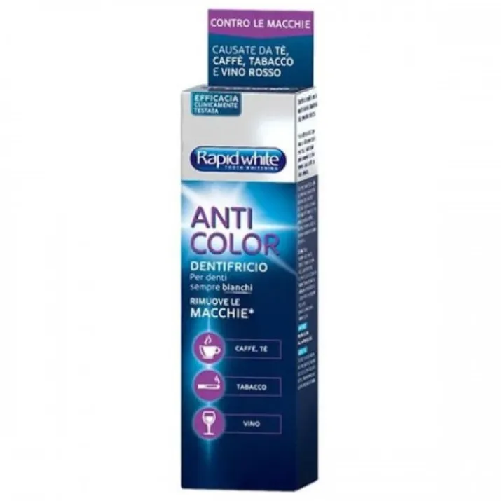 Rapid White Dentifricio Anti Color 75ml