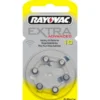 Rayovan Extra Advanced Blister Da 6 Batterie Zinco Aria