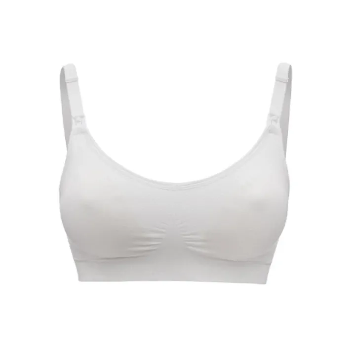 Reggiseno per Gravidanza e Allattamento Keep Cool Bianco Tg.S Medela