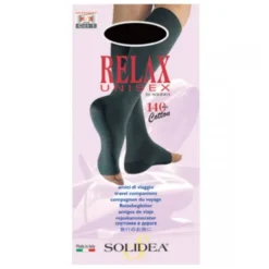 Relax Unisex 140 Gambaletto Punta Aperta Colore Natur Taglia 5-Xxl SOLIDEA®