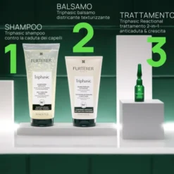 René Furterer Triphasic Reactional Trattamento 2-in-1 anticaduta & crescita, caduta reazionale, 12 unità