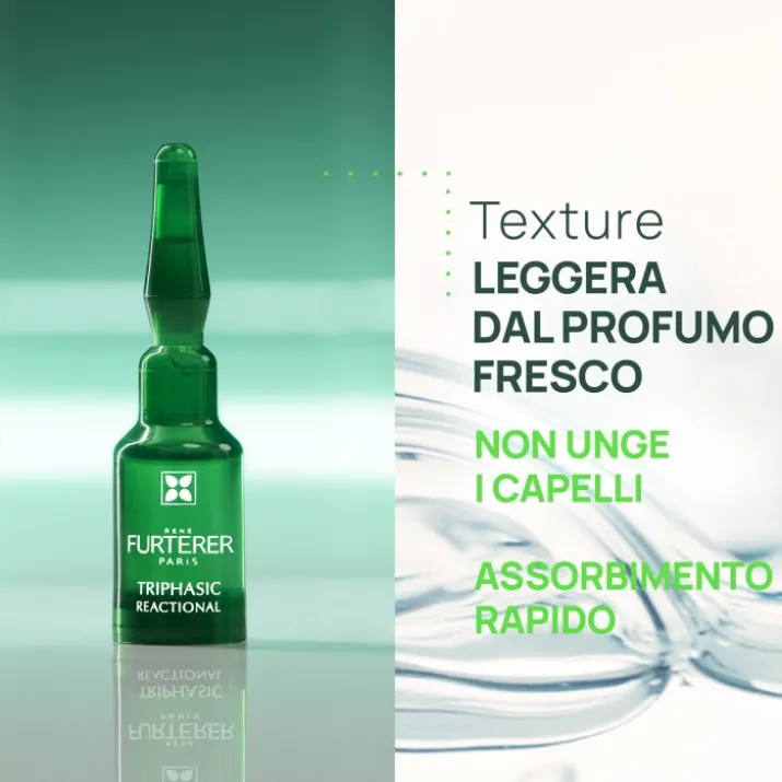 René Furterer Triphasic Reactional Trattamento 2-in-1 anticaduta & crescita, caduta reazionale, 12 unità