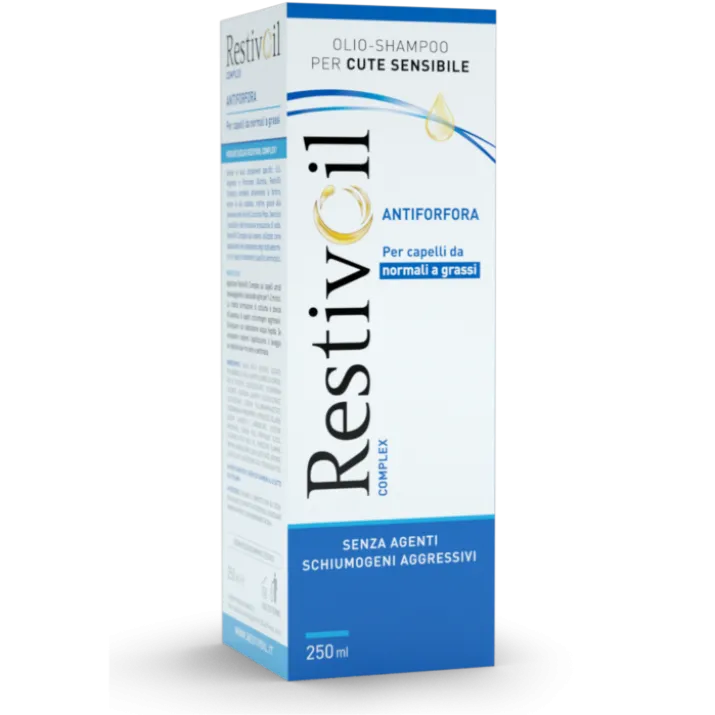 RestivOil Complex Shampoo Antiforfora Per Capelli Normali E Grassi 250ml