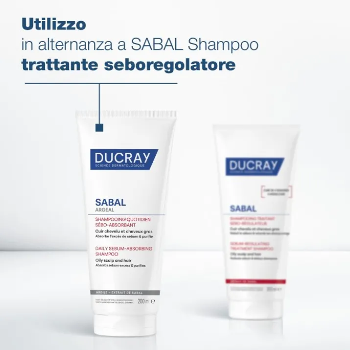 Sabal Shampoo Trattante Seboriduttore Ducray 200ml