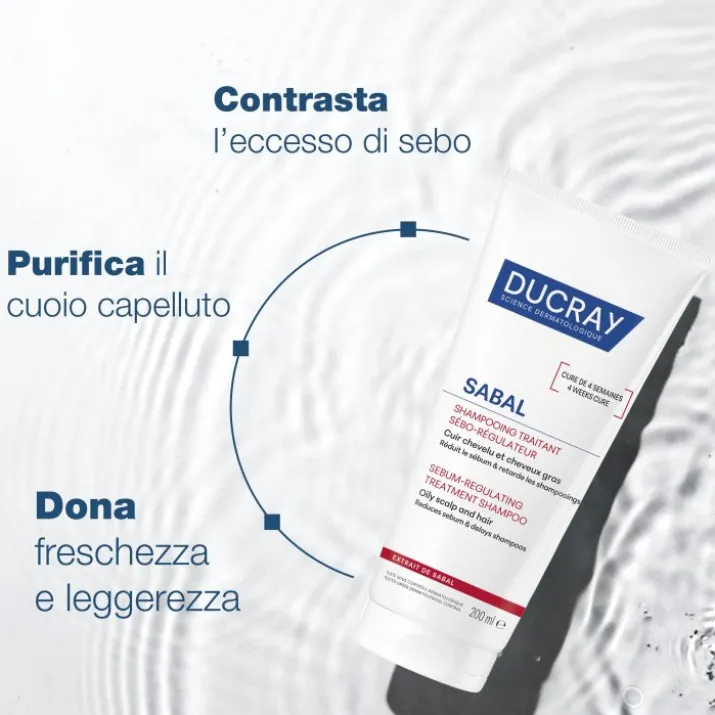 Sabal Shampoo Trattante Seboriduttore Ducray 200ml
