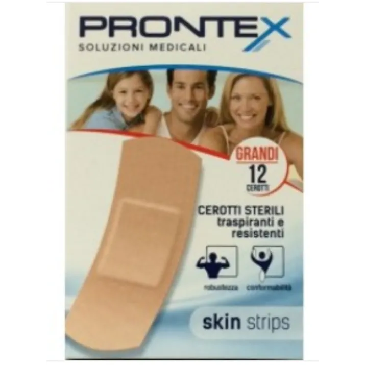 Safety Prontex Skin Strips 12 Cerotti Grandi