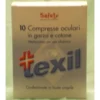 Safety Texil Garza Oculare Sterile Monouso 10 Compresse Oculari In Garza E Cotone