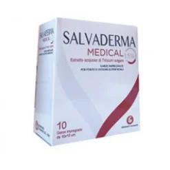 Salvaderma Medical 15%+1% 10 Garze Impregante