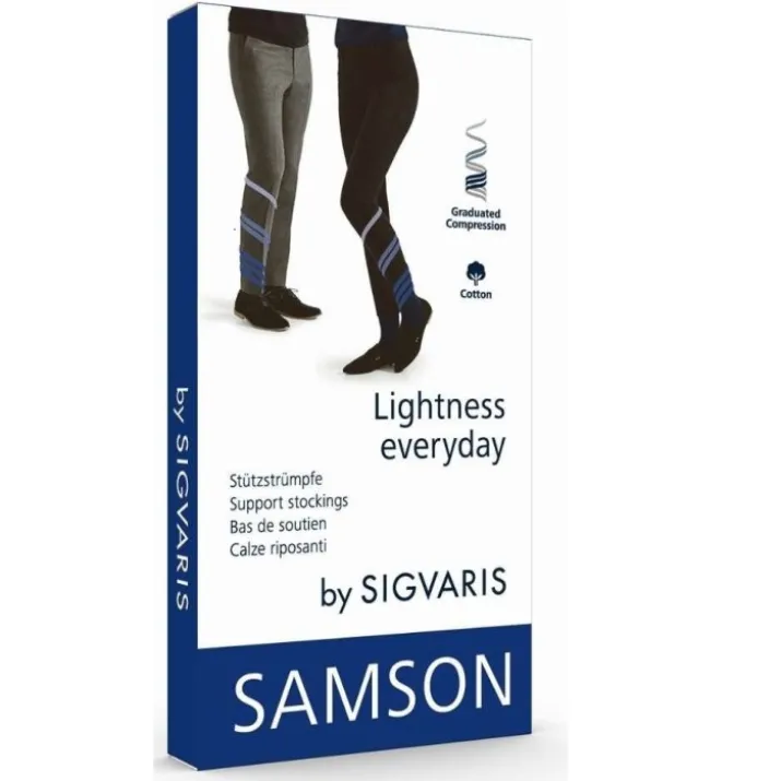 SAMSON Gambaletto Sigvaris Marine Taglia 4