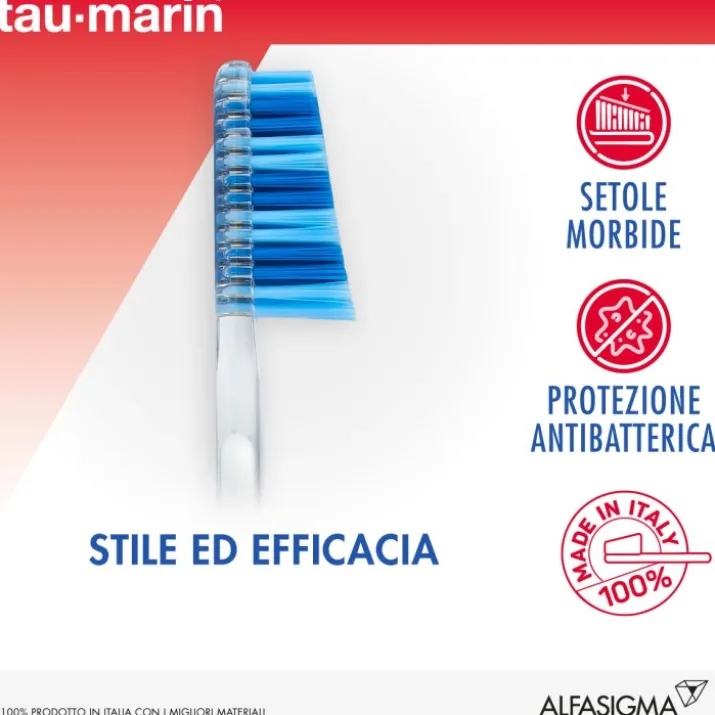 Scalare 33 Setole Morbide Tau Marin Colori Assortiti