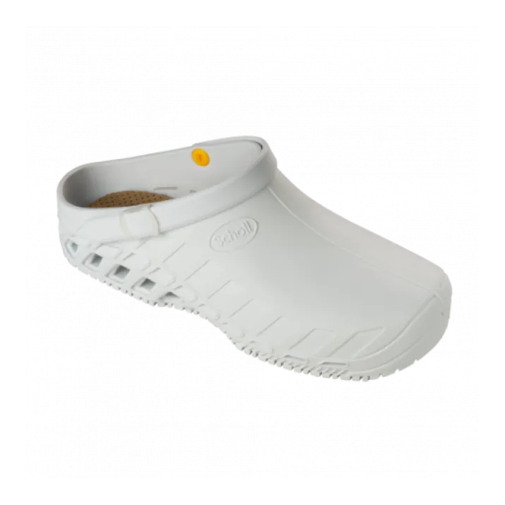 Scholl Clog Evo Plantare Memory Cushion Unisex Colore Bianco Misura 41-42