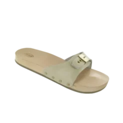 Scholl Pescura Flat Original Zoccolo Piatto Colore Sabbia Misura 41
