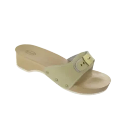 Scholl Pescura Heel Zoccolo con Tacco Colore Sabbia Misura 41