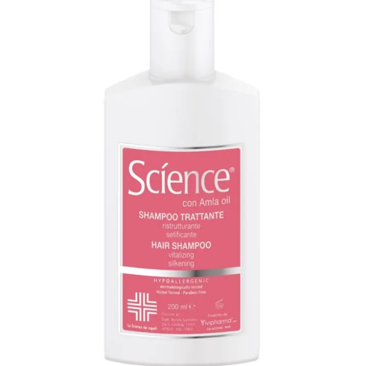 Science Shampoo Trattante Ristrutturante Setificante 200ml