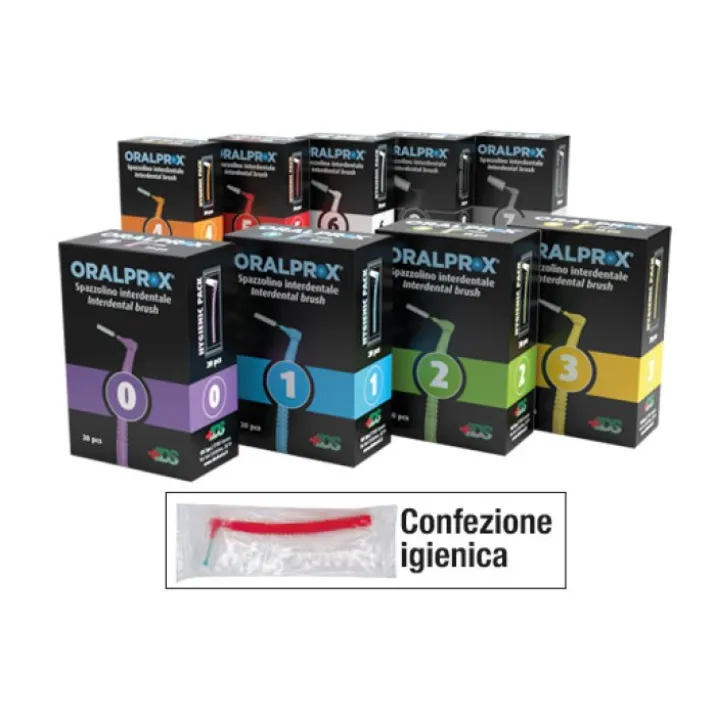 Scovolino Interdentale Mis.3 Giallo OralProx 6 Pezzi