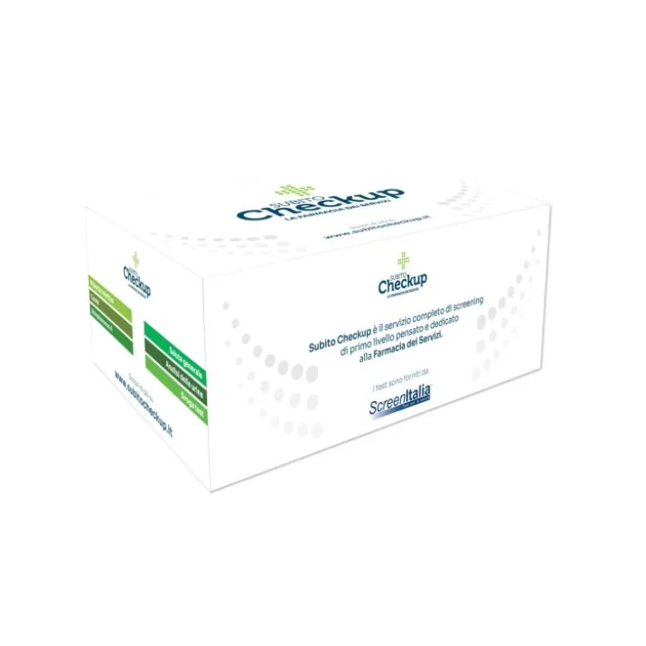 Screen Italia Subito CheckUp Mioglobina Troponina I CK-MB Test Rapido