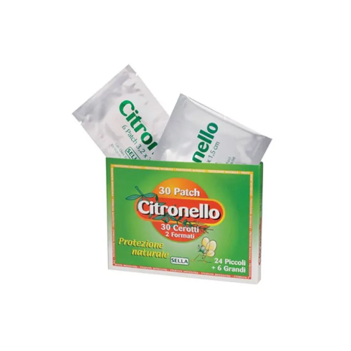 Sella Citronello Protezione Naturale 30 Cerotti