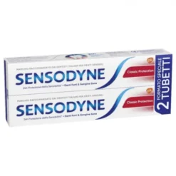 Sensodyne Classic Protection Dentifricio Denti Sensibili 2x75ml