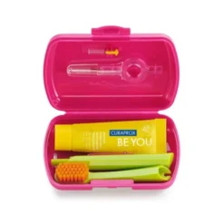 Set Da Viaggio Rosso Curaprox 4 Pezzi
