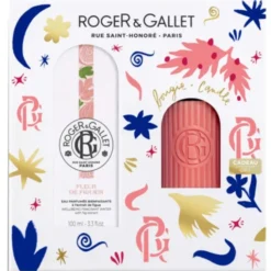 Set Natale Fiore Di Fico 100ml+Candela Roger&Gallet