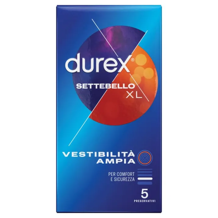Settebello XL Durex 5 Pezzi