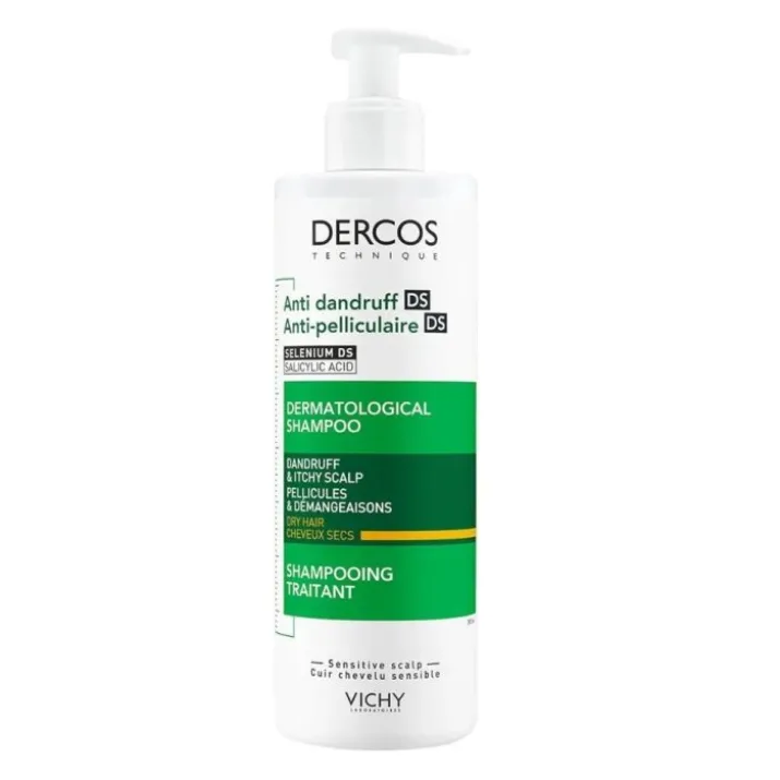 Shampoo Antiforfora Capelli Secchi Dercos 390ml