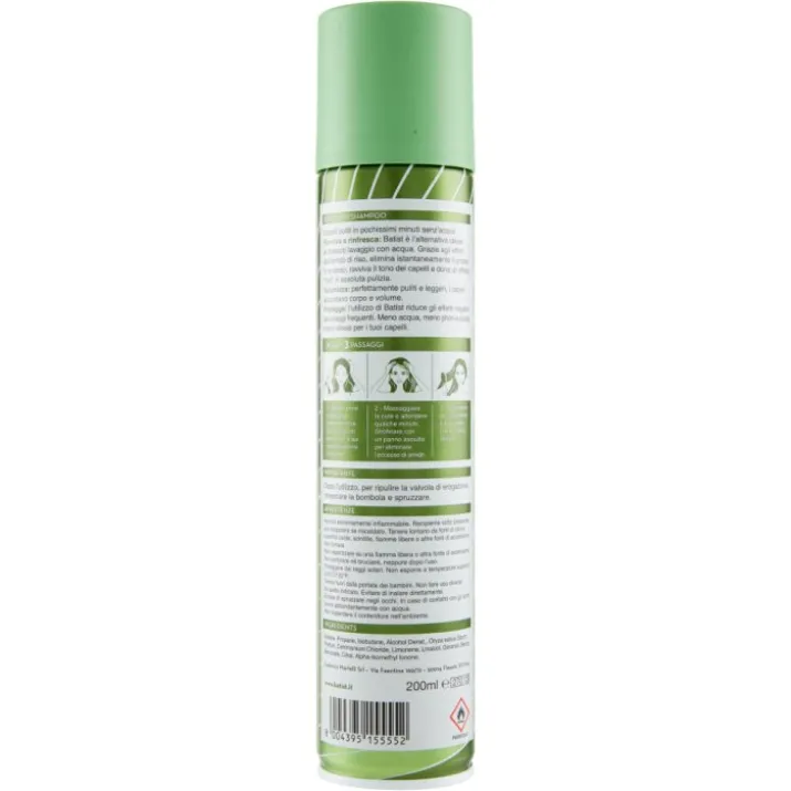 Shampoo A Secco Classico Batist 200ml