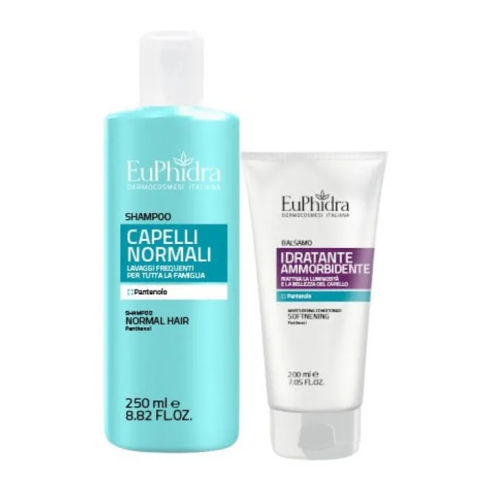 Shampoo Capelli Normali+Balsamo Idratante EuPhidra 250ml+200ml