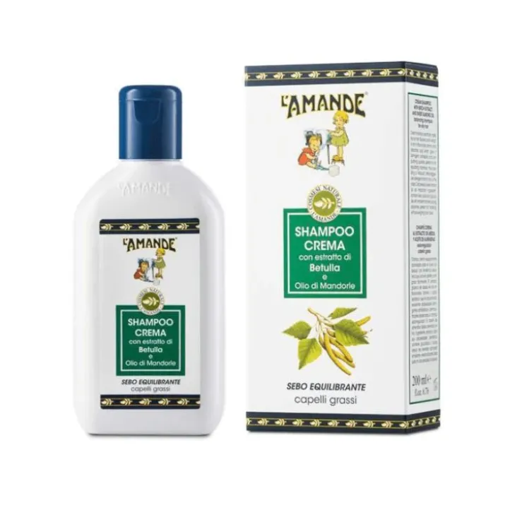 Shampoo Crema alla Betulla L'Amande 200ml