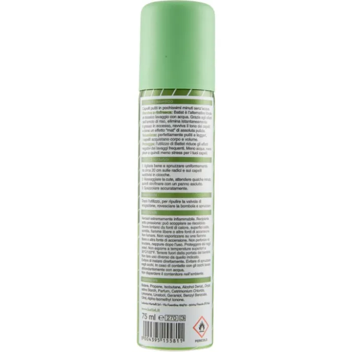 Shampoo Secco Classico Batist 75ml