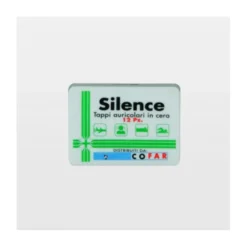 Silence Tappo Auricolare In Cera As.Co.Far.12 Pezzi
