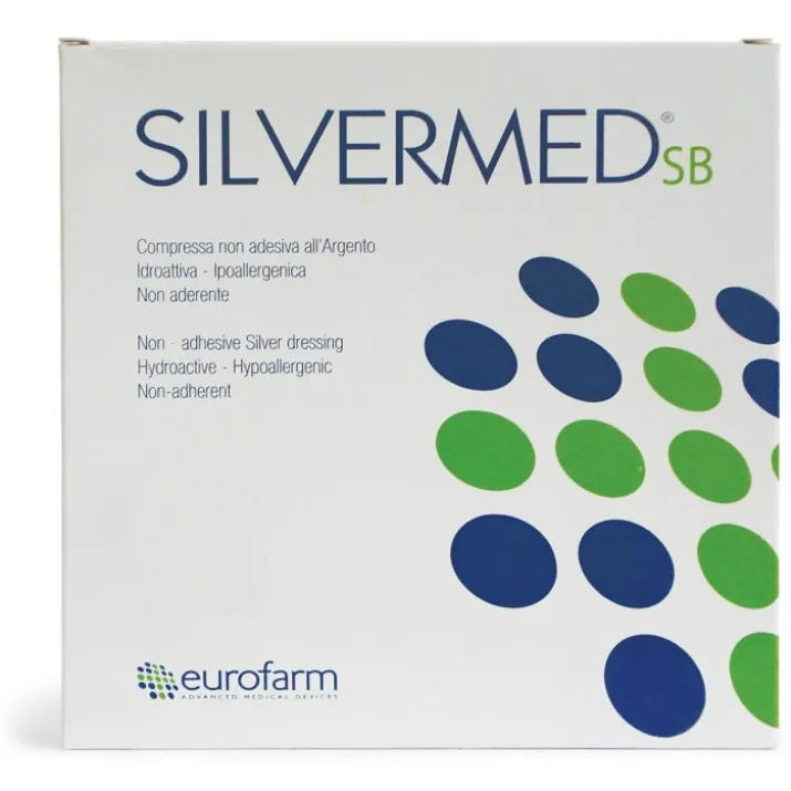 Silvermed SB Compresse 10x 20cm Eurofarm 3 Pezzi
