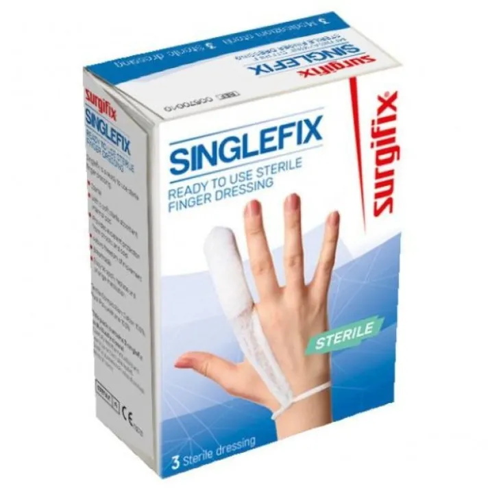 SingleFix Medicazione Dita Tipo B Surgifix 3 Pezzi