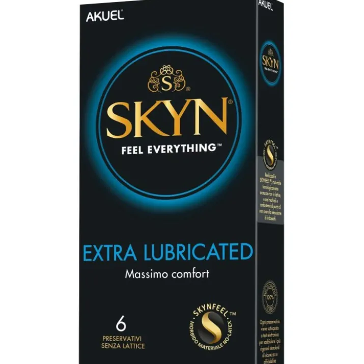 Skyn Extralubrificato Akuel 6 Preservativi