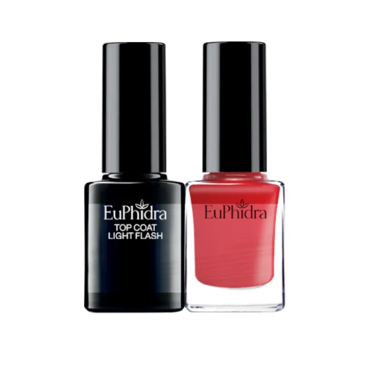 Smalto Semipermanente+Top Coat Light Protettivo SP04 Euphidra 10ml