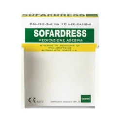 SOFARDRESS Adesivo 10x10cm 10 Medicazioni