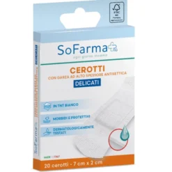 Sofarmapiu' Cerotti Delicati 7x2 20 Pezzi