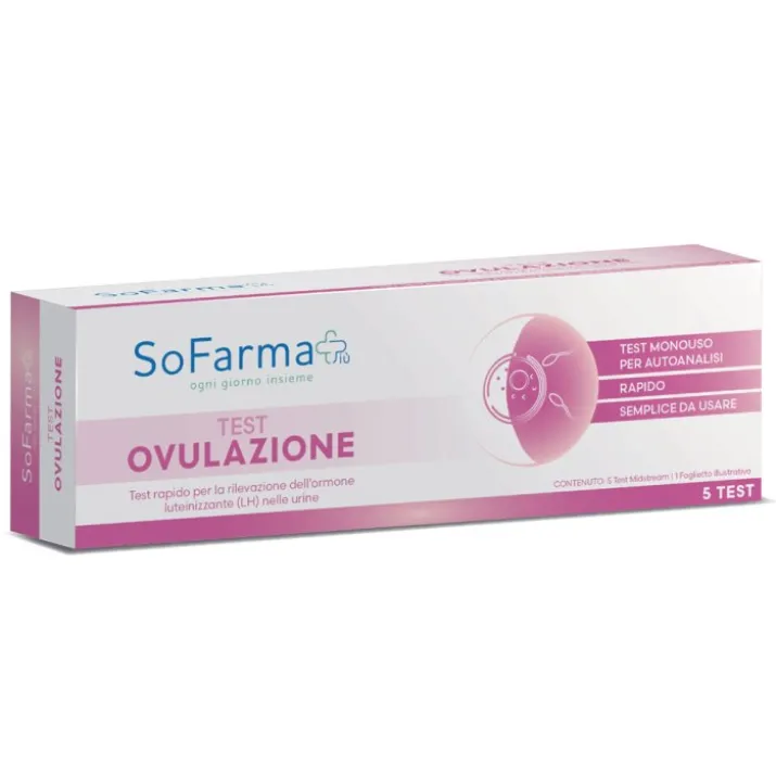 Sofarmapiu' Selftest Ovulazione 5 Test