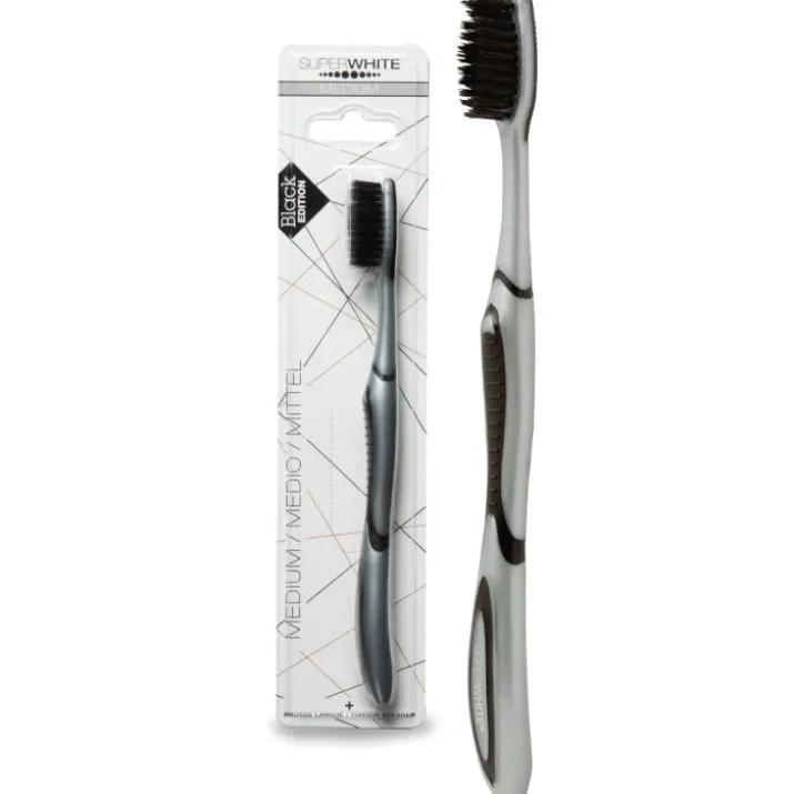 Spazzolino Da Denti Black Edition Medium SuperWhite® 1 Pezzo
