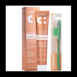 Spazzolino + Dentifricio Fruit Sensation Curaspet DayCare 75 ml + 1 Pezzo