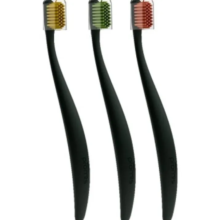 Spazzolino ecosostenibile trio blackpromis