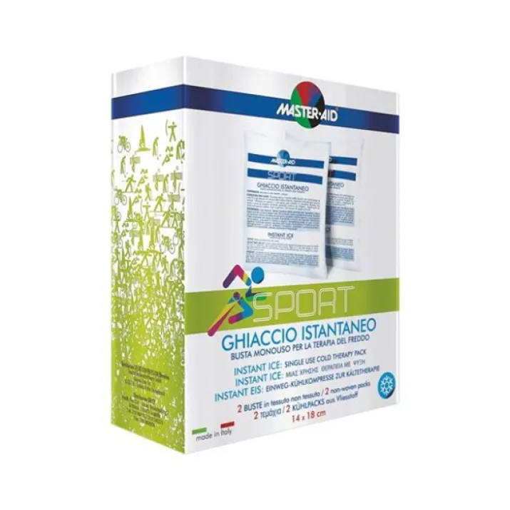 Sport Ghiaccio Istantaneo Master-Aid 2 Buste